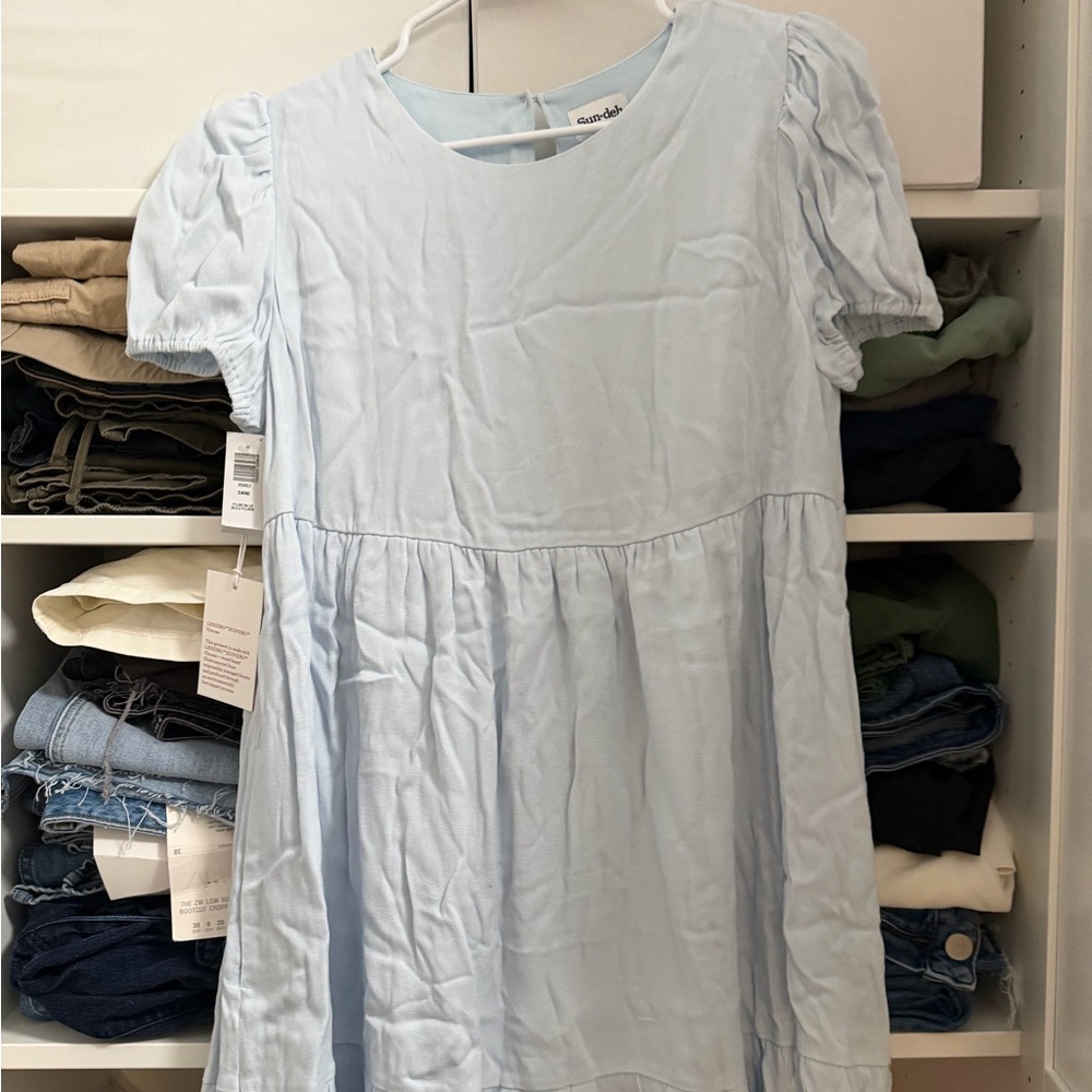 Aritzia Light Blue Casual Dress
